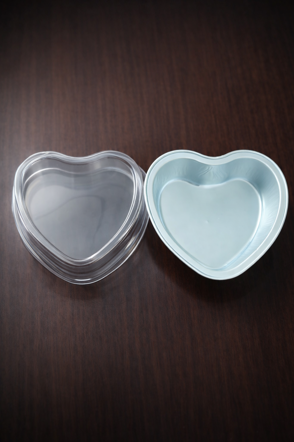 Heart Shaped Dessert Box with Lid – Bake & Serve Aluminium Container with Lid | For Cakes, Brownies, Pudding, Gifting & Parties | Bake & Serve Directly 10 pcs pack - Image 3