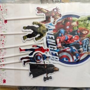 avengers theme birthday topper
