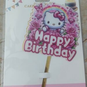 happy birthday topper