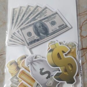 Dollor theme birthday topper