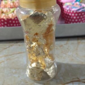 golden flakes edible for cakes decoration
