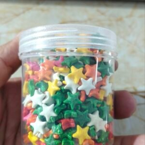 multicolour star sprinkle