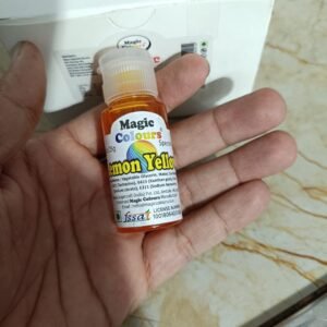 Magic lemon yellow Gel colour