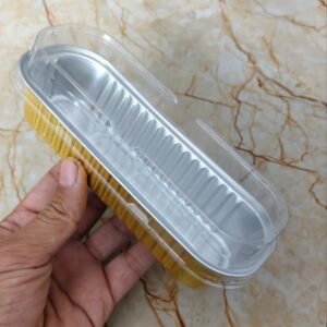 Bake N serve packing with lid best for dry cakes,pudding, brownie