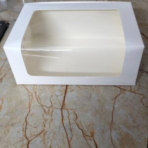 4 pc cup cake box with cavity