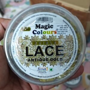 Magic Edible Lace Paste 150 gm (Golden)