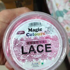 Magic Edible Lace Paste 150 gm (Pink)