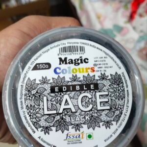 Magic Edible Lace paste Black 150 gm