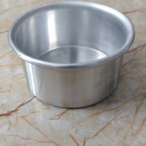 4x2.5 Inch Bento Round Aluminium Korean Cake Mould – Baking Tin Pan