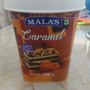 Mala'S caramel bakery paste for cakes n pasteries 600 gm