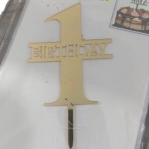 Happy birthday 1st Birthday Topper
